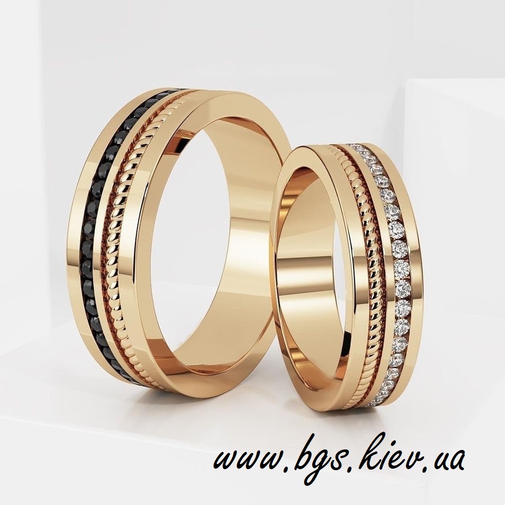 Обручальные кольца «Луна и Солнце»