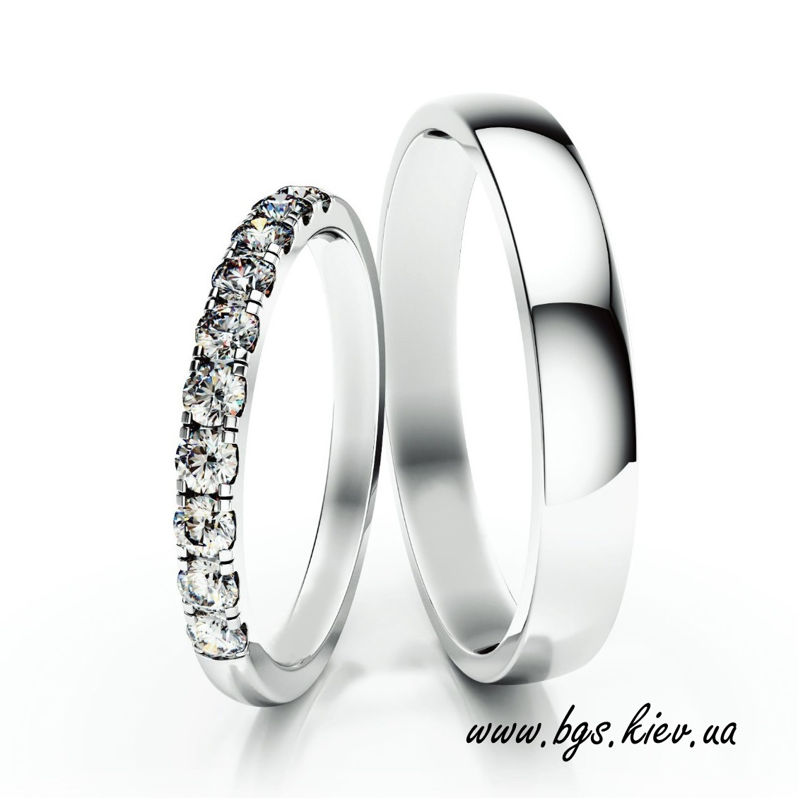 Two engagement rings